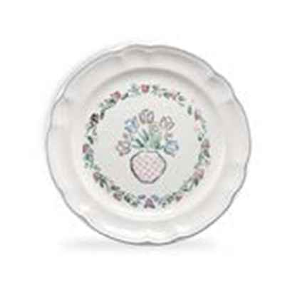 PLATO PASTEL LÍNEA TULIPÁN ROSA